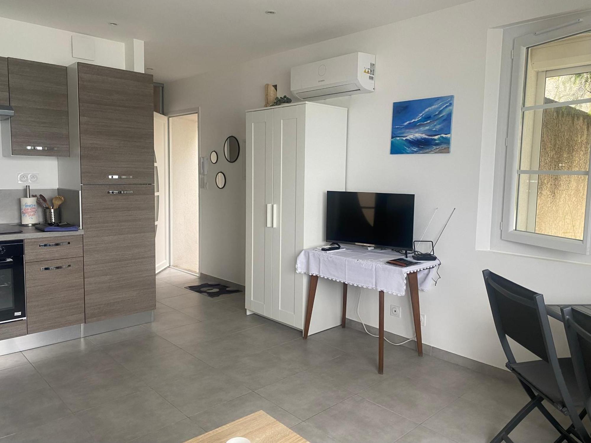 Splendide Studio Miramar Vue Mer Avec Terrasse Bandol Eksteriør billede
